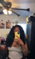 Burmese curly Half wig